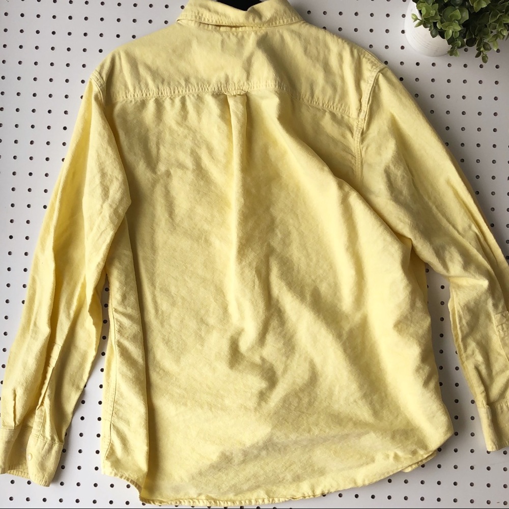 CHAPS Ladies sunshine yellow button down - Picture 5 of 5